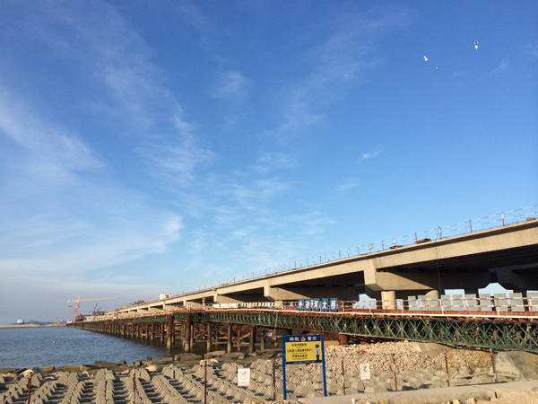 北屯汕头外沙河大桥扩口套筒项目