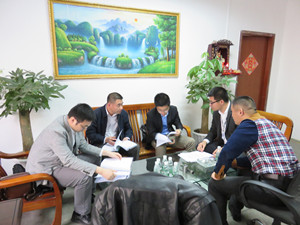 贵阳富力地产参观固力士深圳工厂