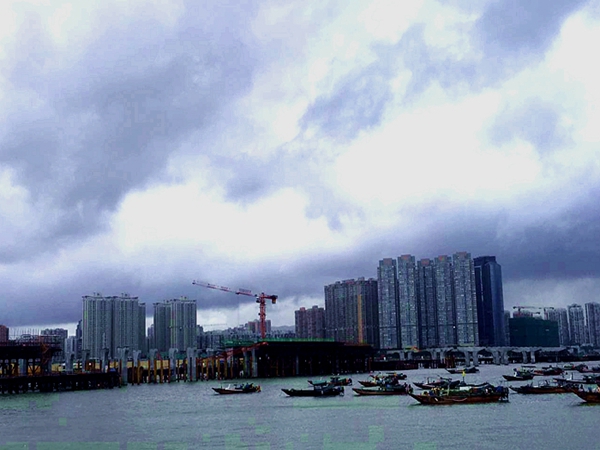 丽江人工岛填海 连接港珠澳套筒项目