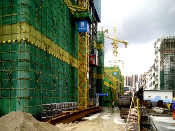 深圳中糧祥云國際一期項目鋼筋套筒工程