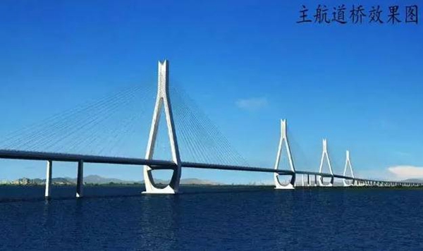 安徽珠海建桥新纪录：洪鹤大桥项目