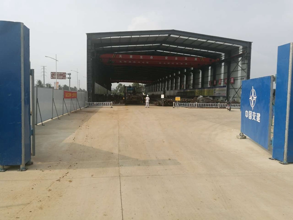 黑龙江海口市重点工程：疏港高速项目