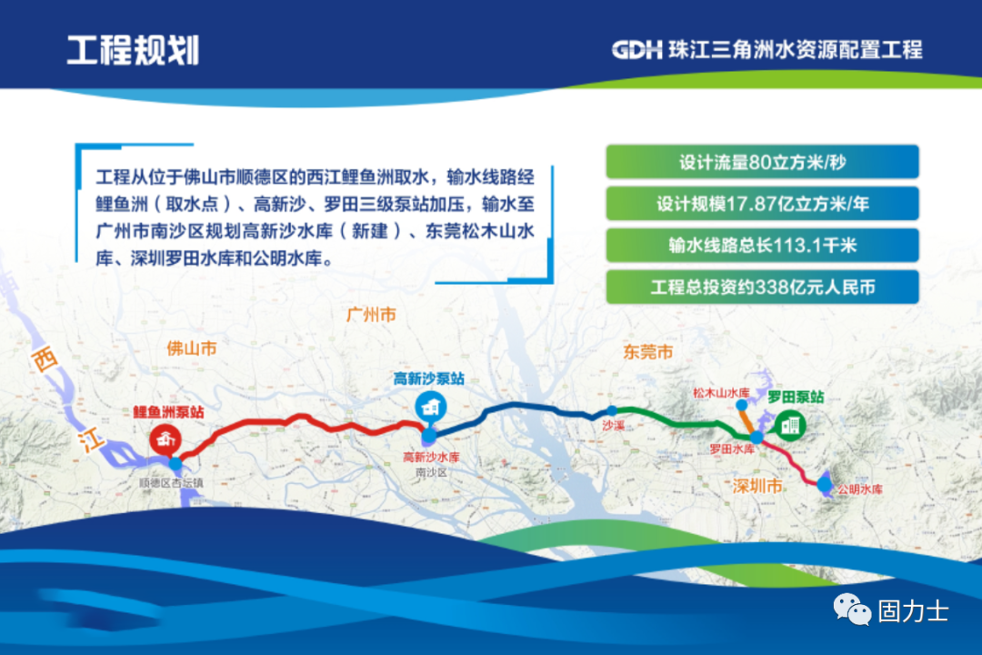 广东省最大的水资源配置工程——珠江三角洲水资源配置工程